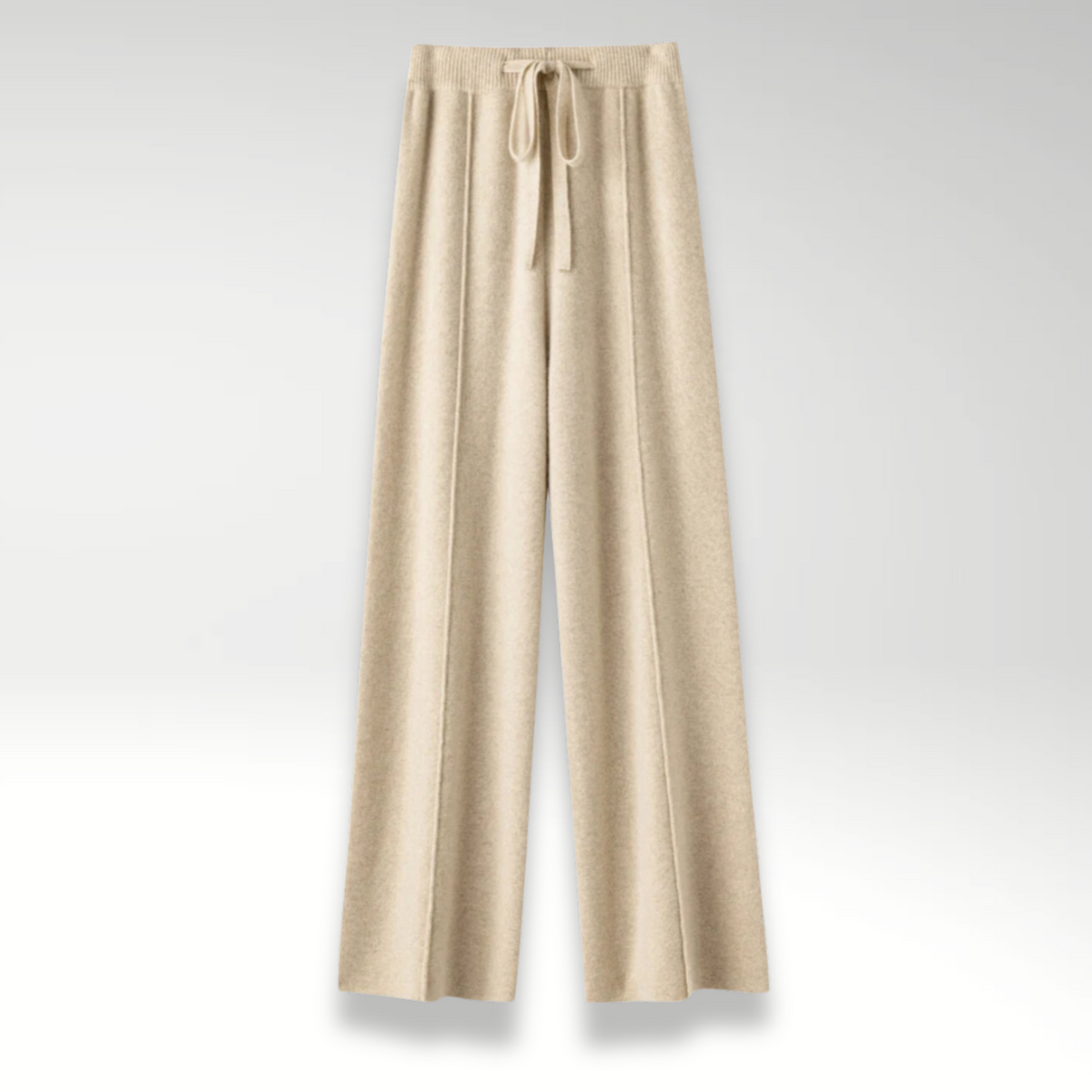 Pantalones Anchos de Lana Merino