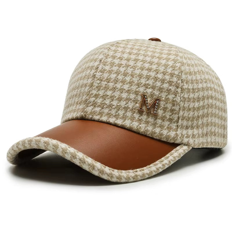 Gorra Metropolitan Houndstooth