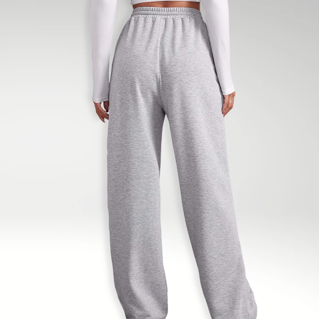 Pantalones jogger de pierna larga y corte casual