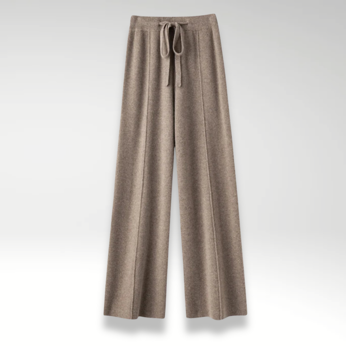 Pantalones Anchos de Lana Merino
