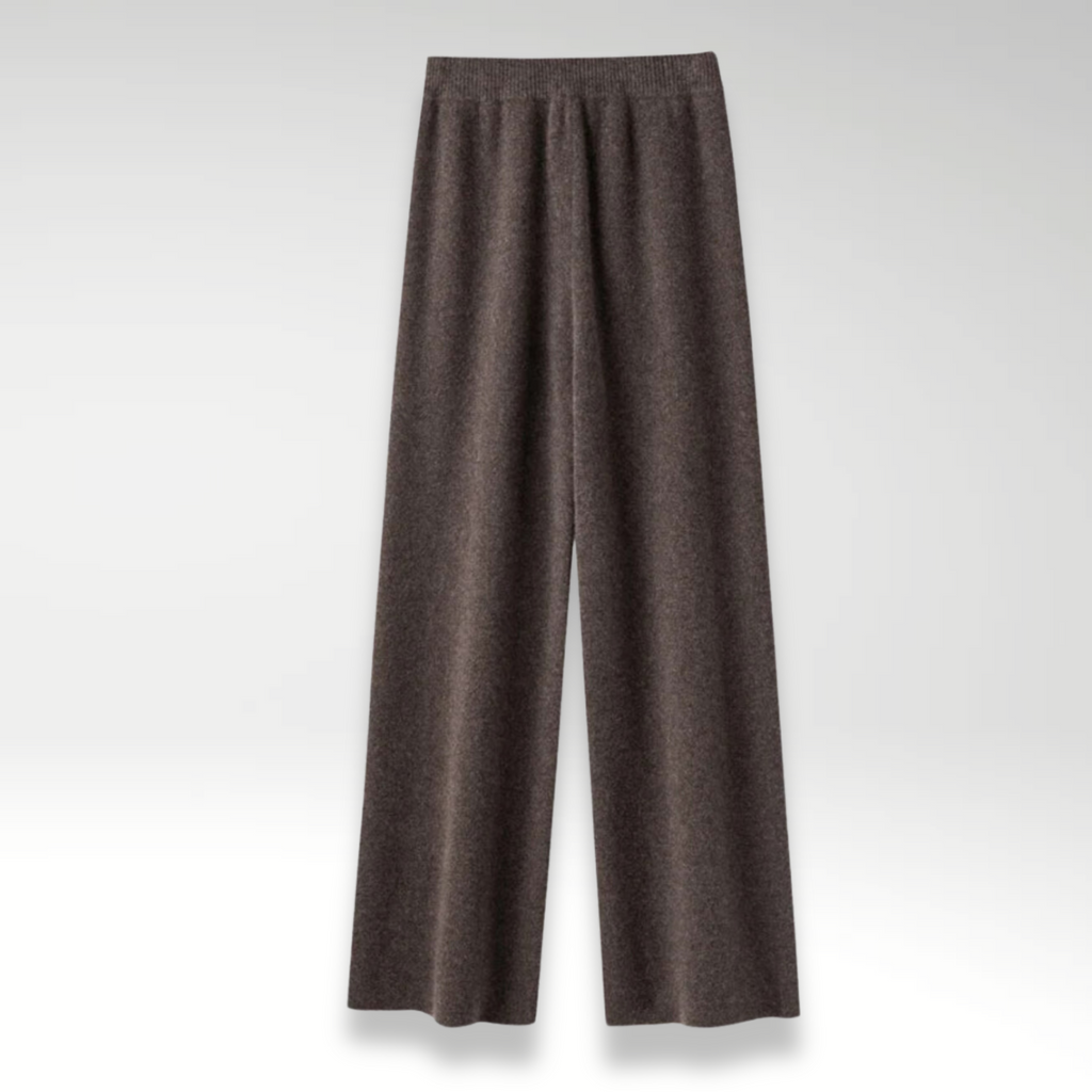 Pantalones de estar por casa de cachemir premium