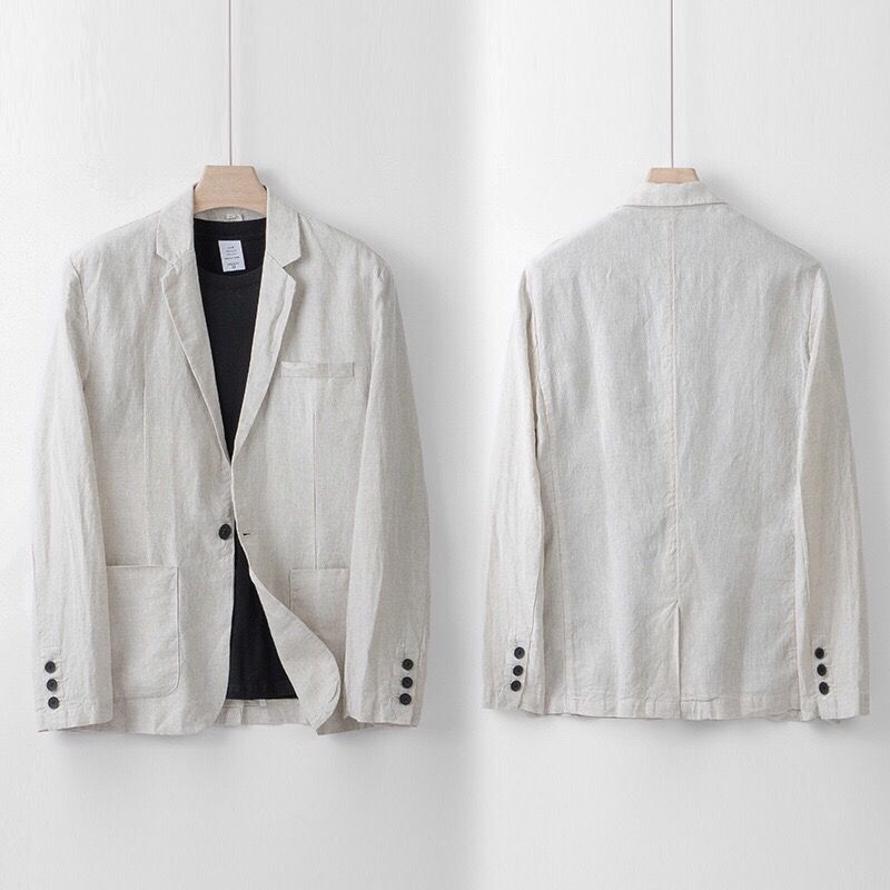 Conjunto de traje de lino