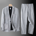Conjunto de traje de lino