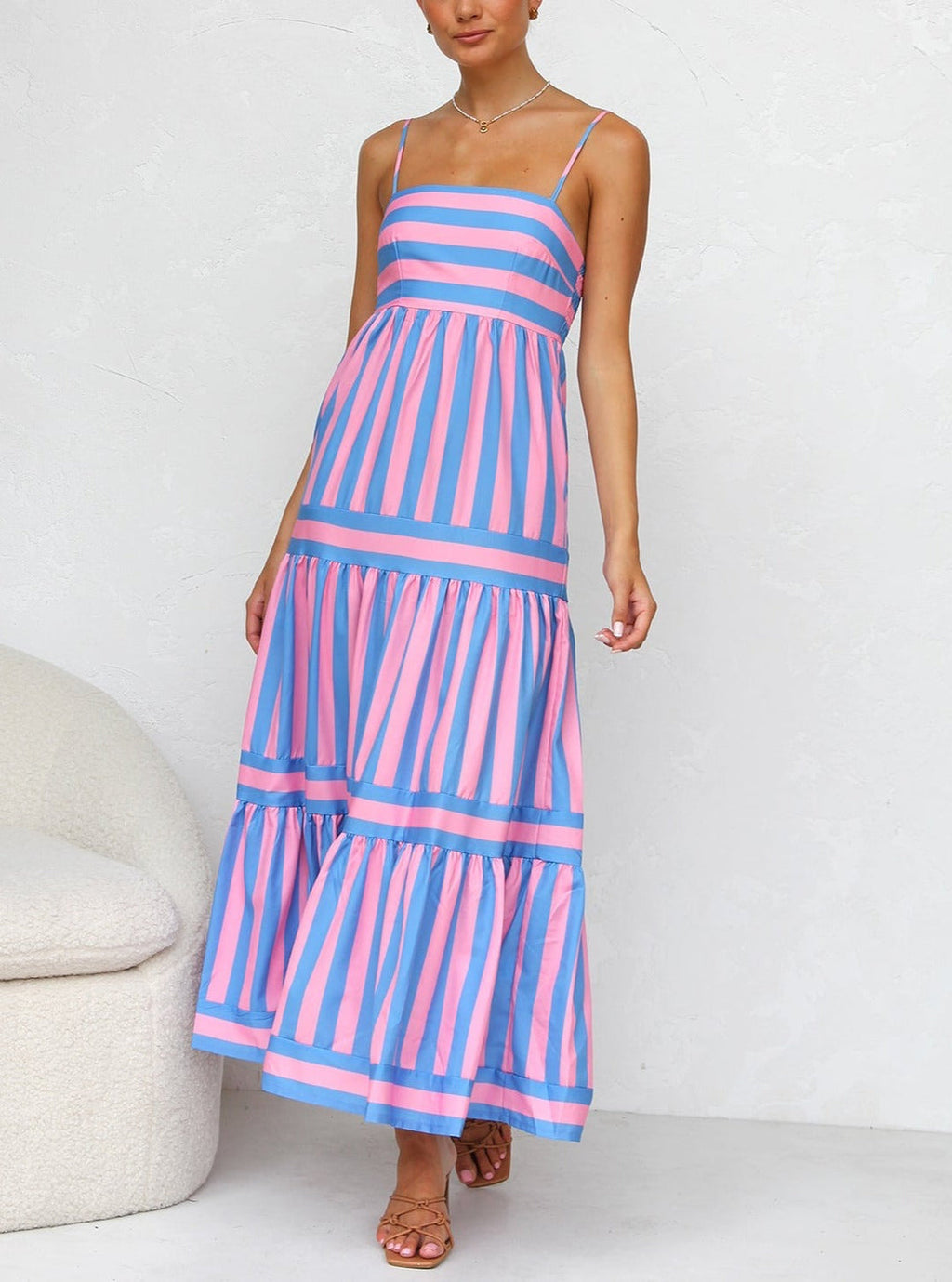 Vestido con tirantes veraniego