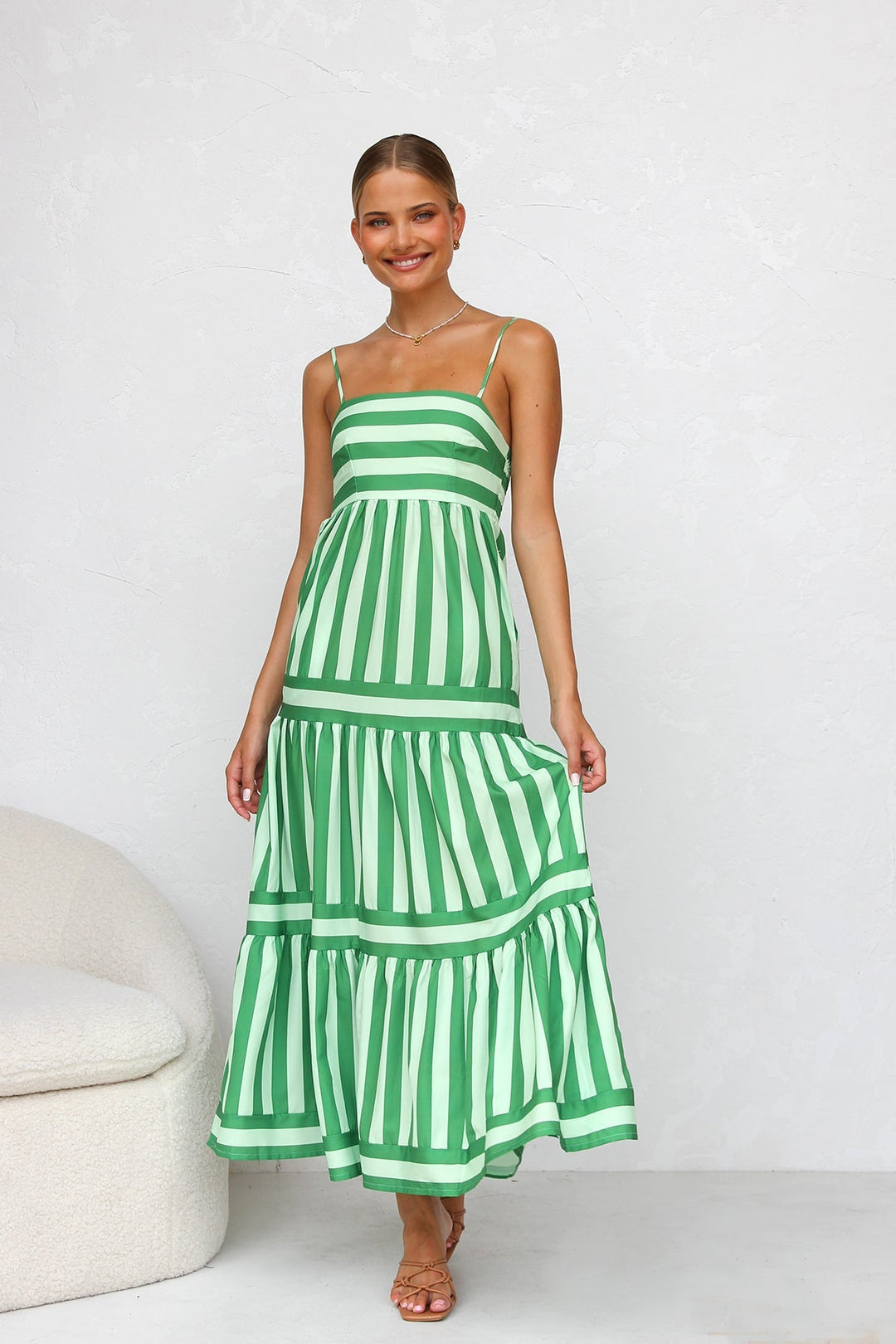 Vestido con tirantes veraniego