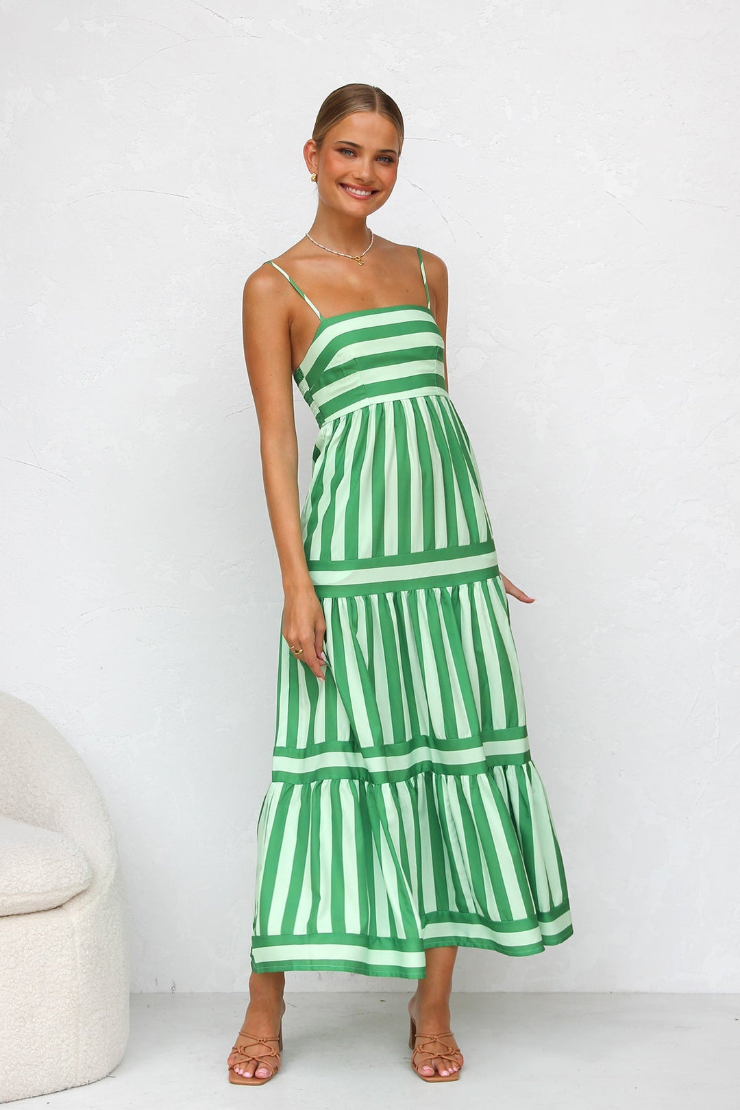 Vestido con tirantes veraniego