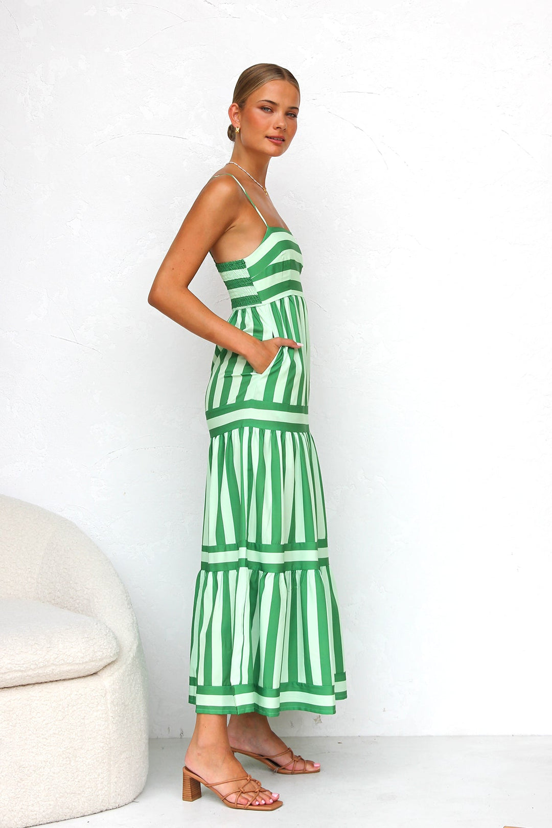 Vestido con tirantes veraniego
