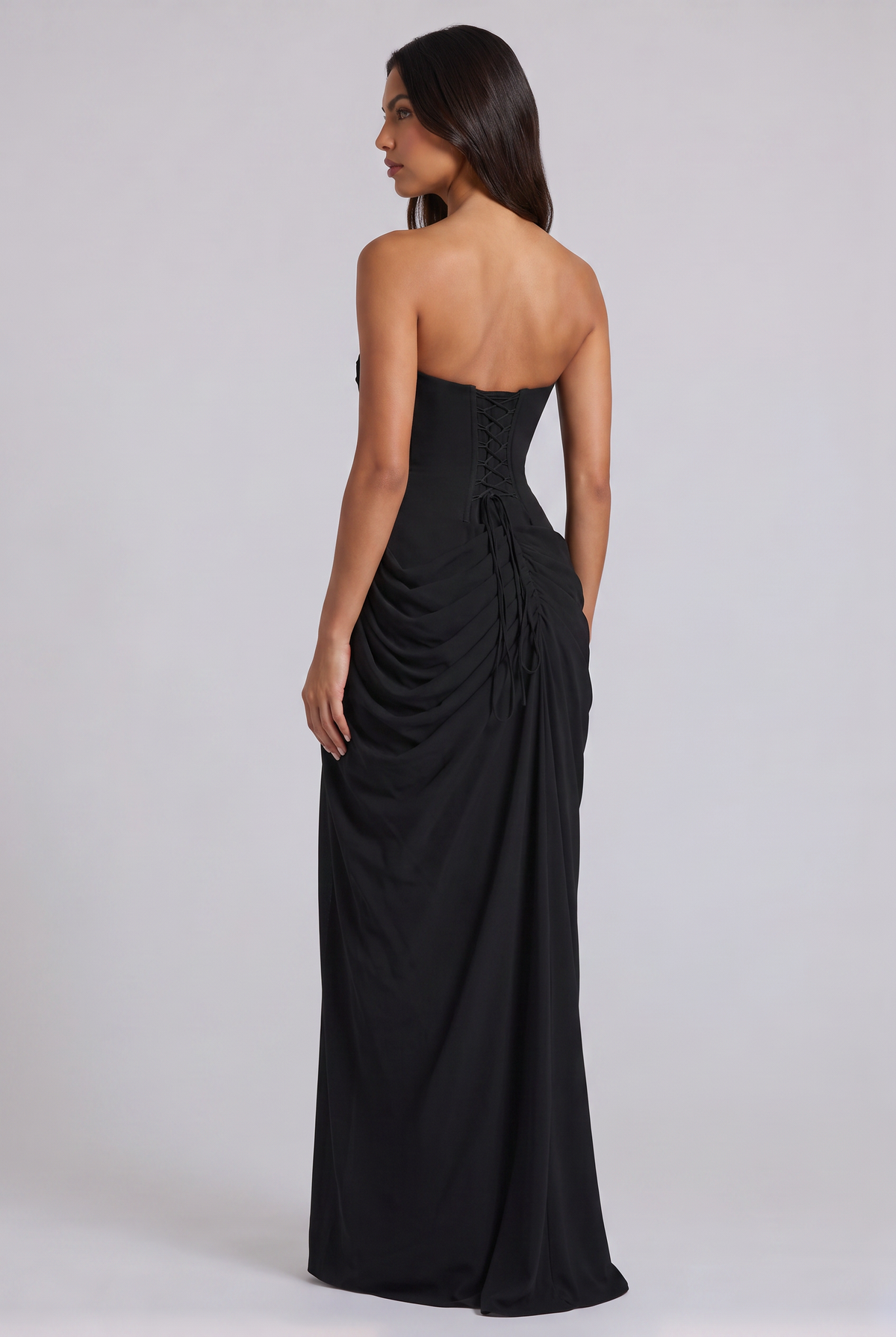 Victoria - Vestido elegante sin tirantes