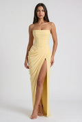Victoria - Vestido elegante sin tirantes