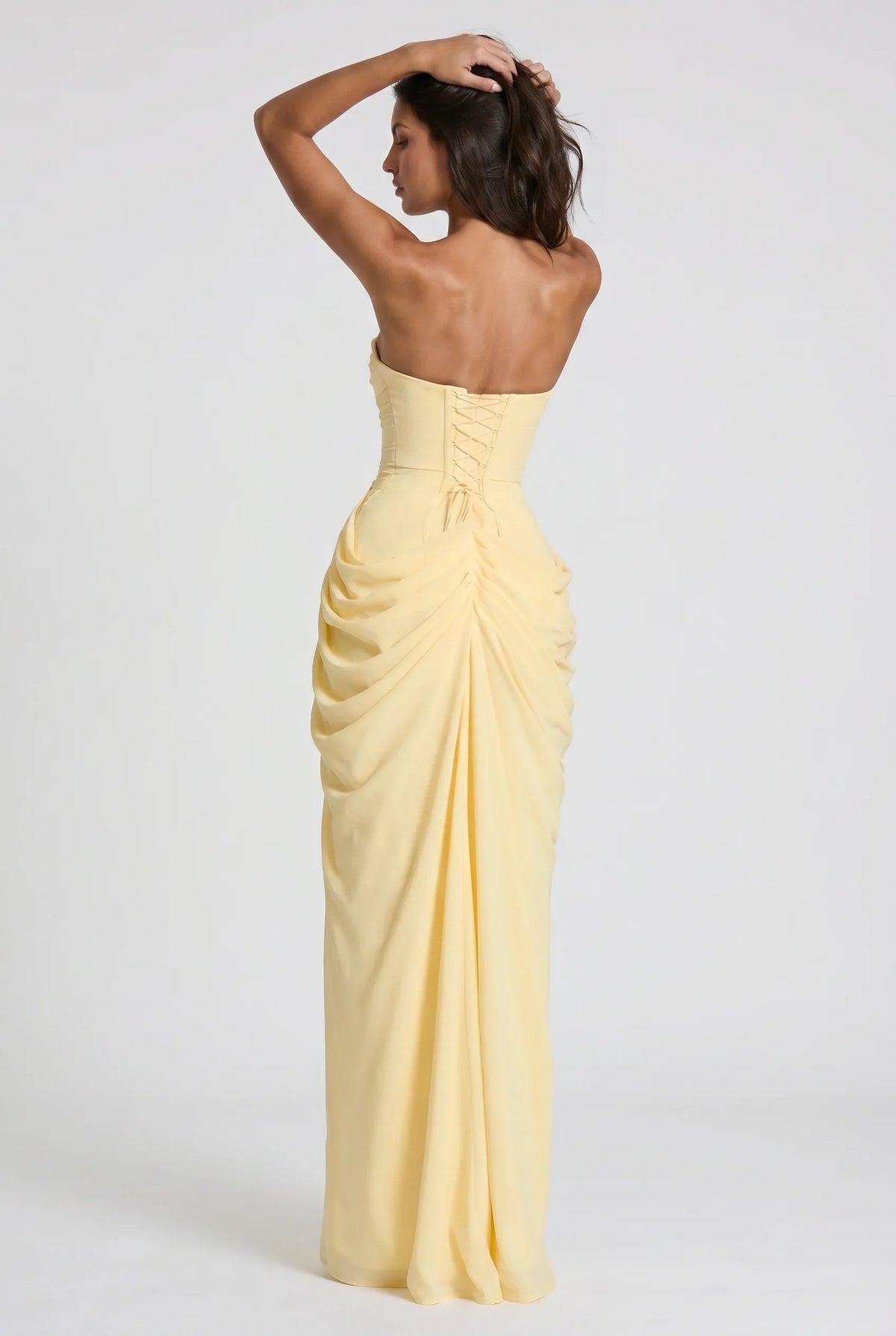 Victoria - Vestido elegante sin tirantes