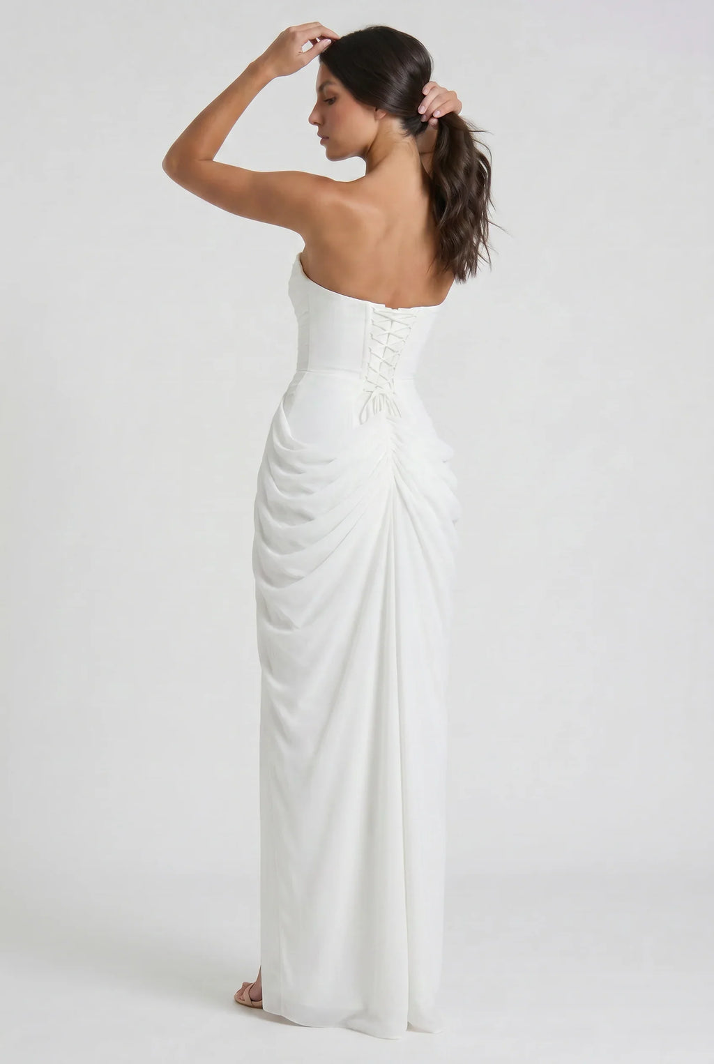 Victoria - Vestido elegante sin tirantes