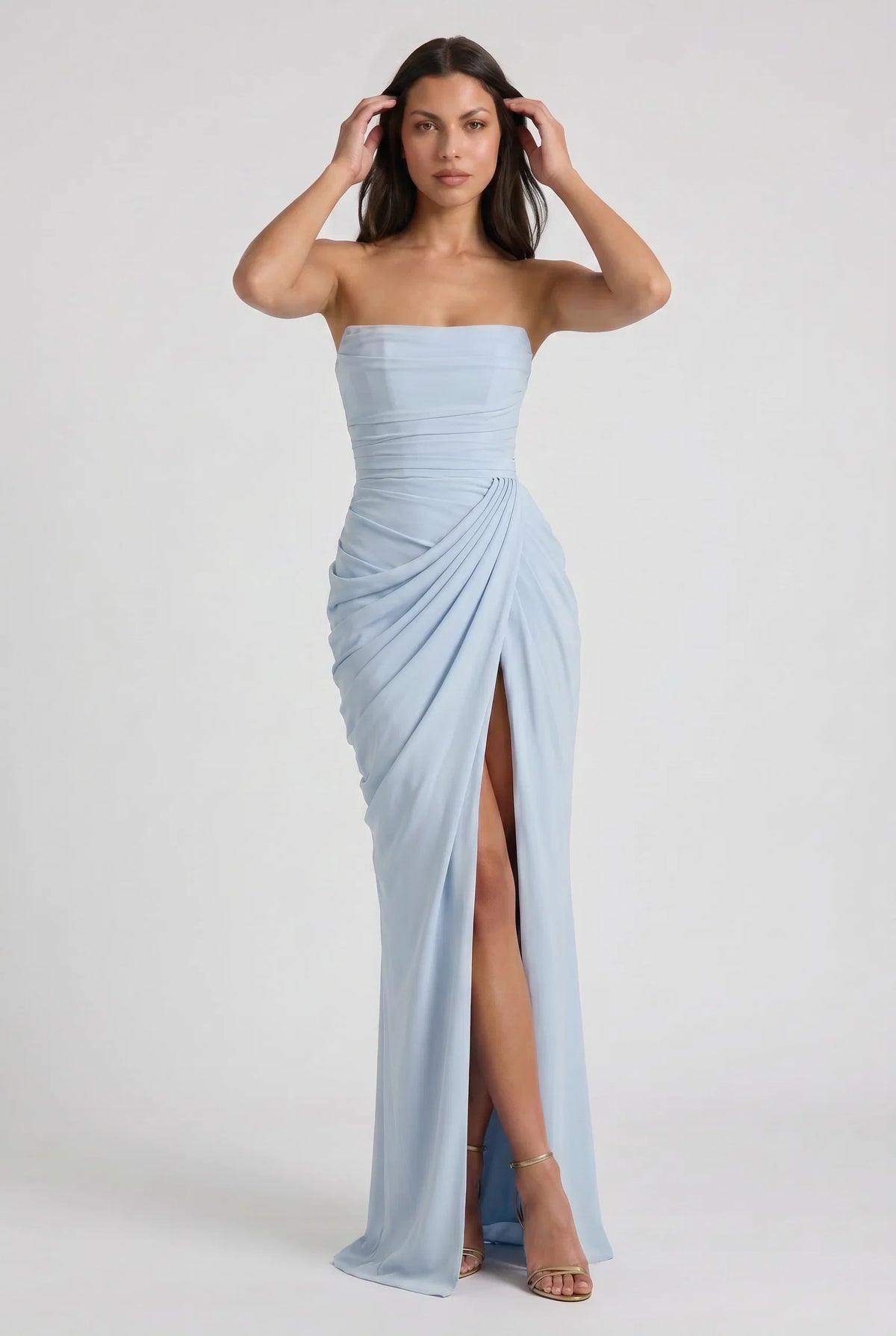 Victoria - Vestido elegante sin tirantes