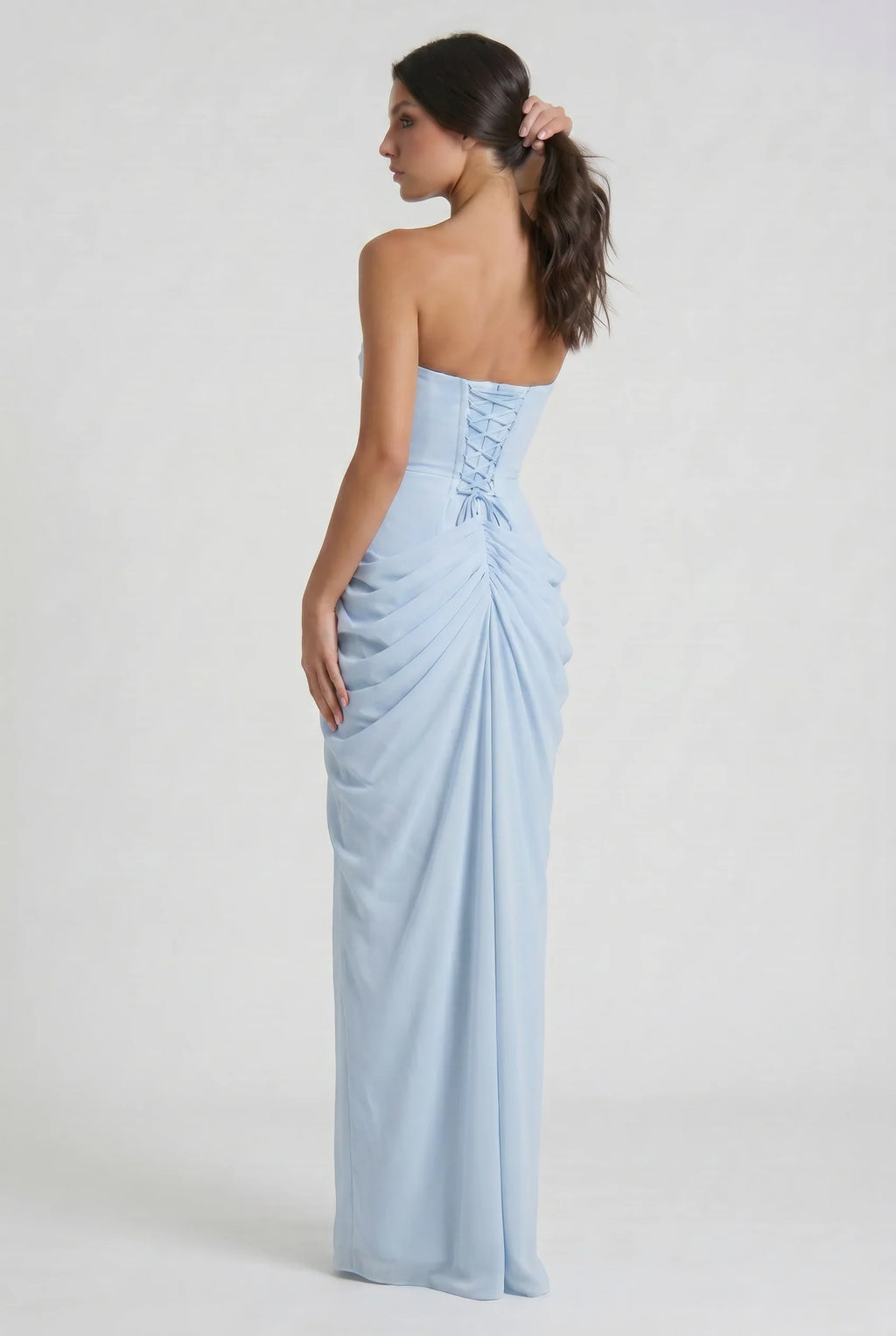Victoria - Vestido elegante sin tirantes