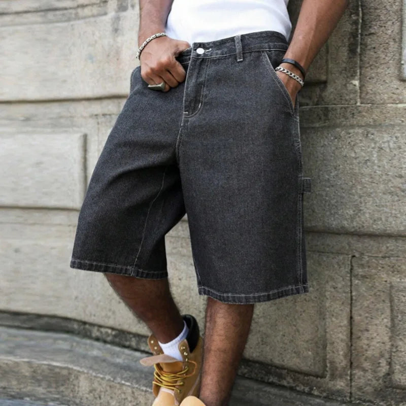 Pantalones cortos vaqueros holgados