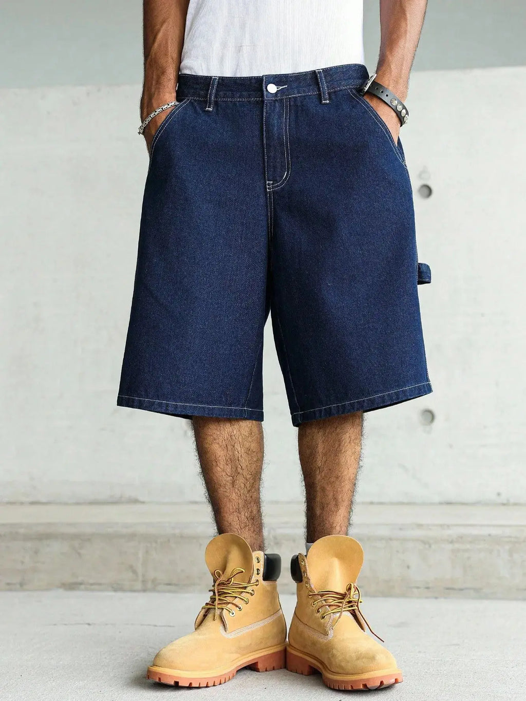 Pantalones cortos vaqueros holgados Hudson
