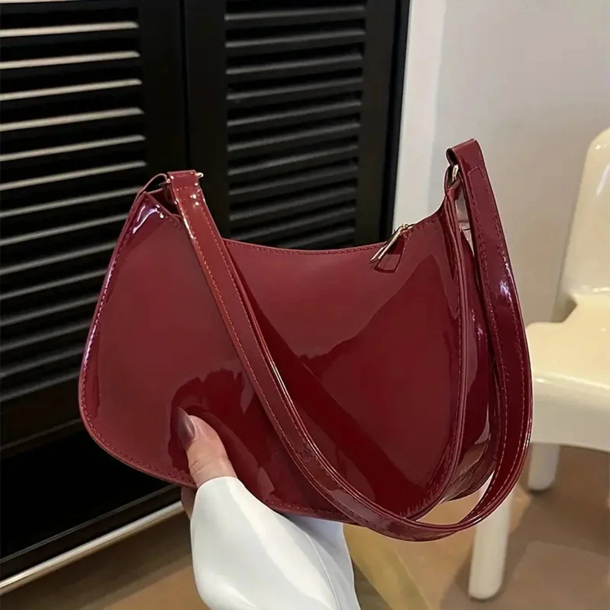 Bolso de charol