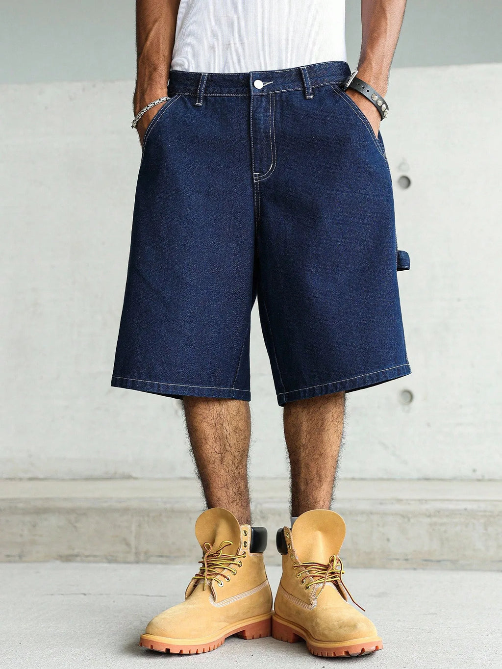 Pantalones cortos vaqueros holgados Hudson
