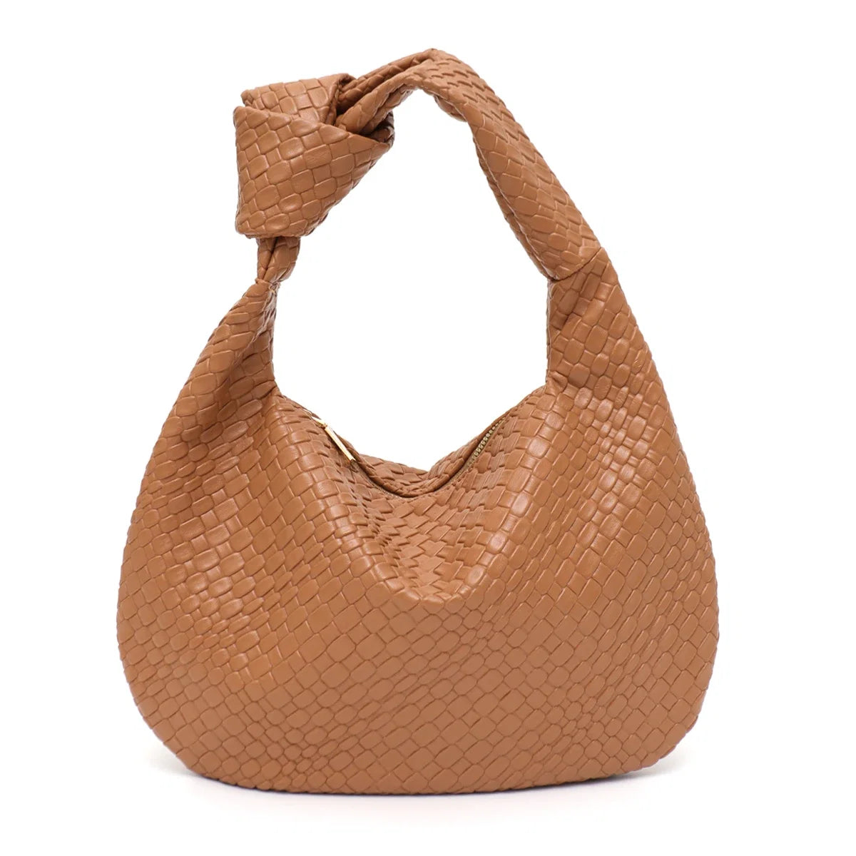 Bolso de cuero vegano trenzado