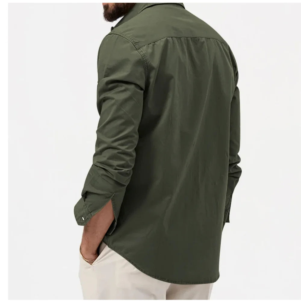 Camisa táctica con botones