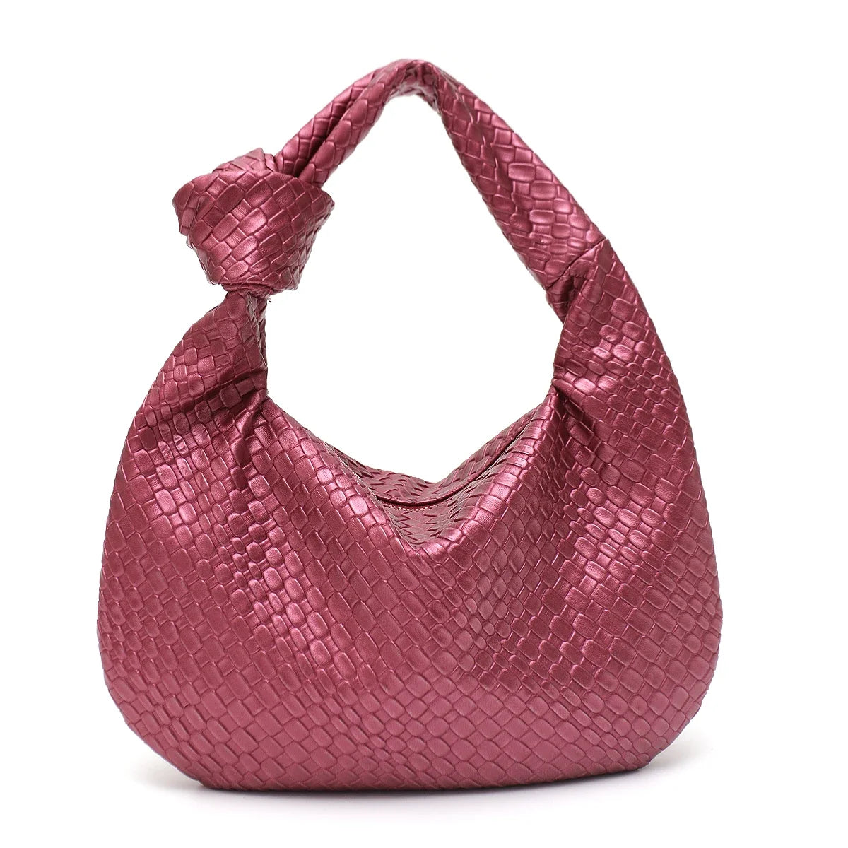 Bolso de cuero vegano trenzado