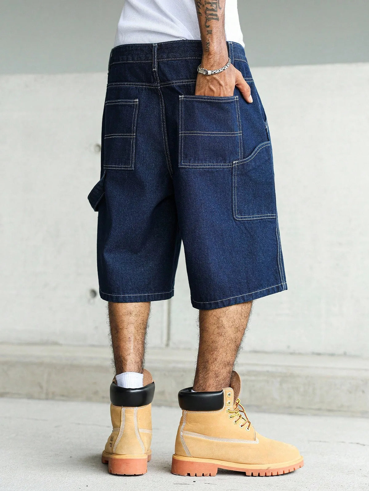 Pantalones cortos vaqueros holgados Hudson