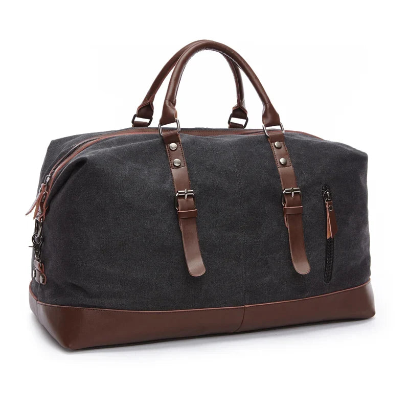 Bolsa de viaje tipo duffel de lona