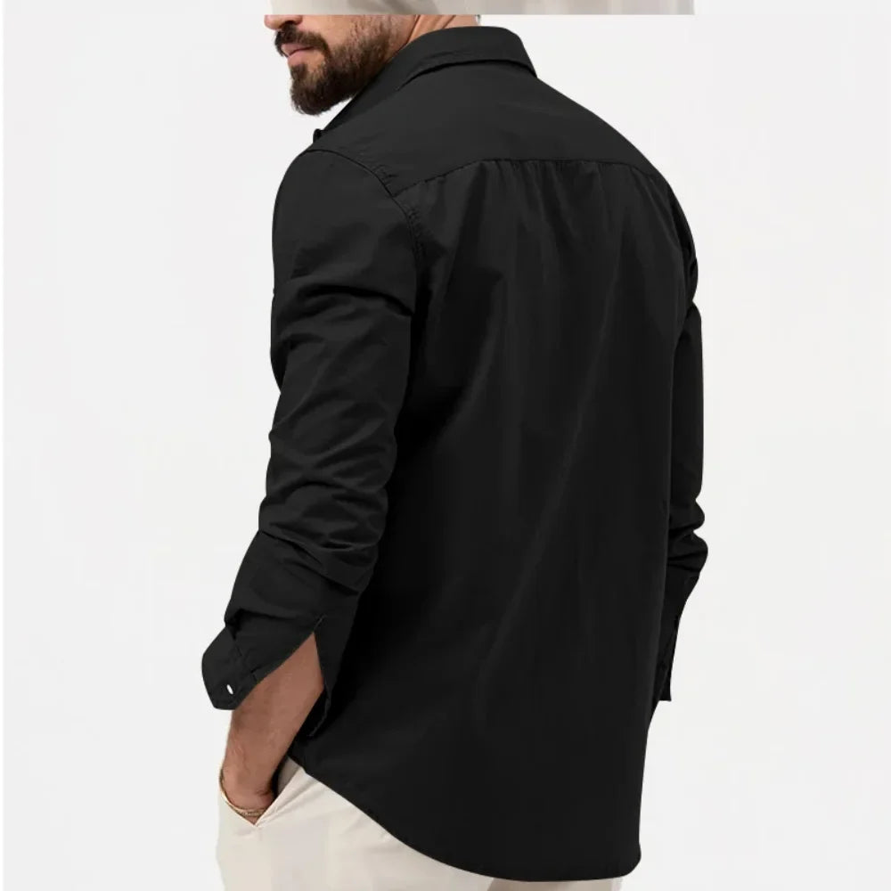Camisa táctica con botones