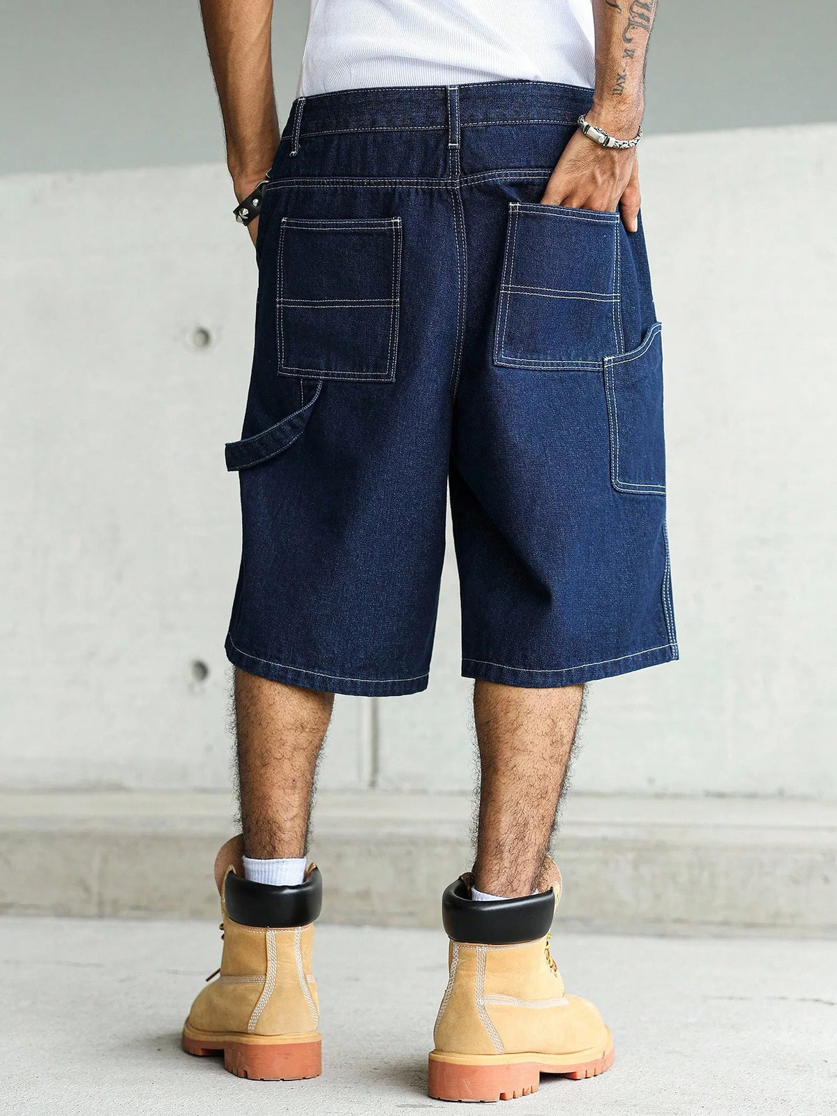 Pantalones cortos vaqueros holgados Hudson