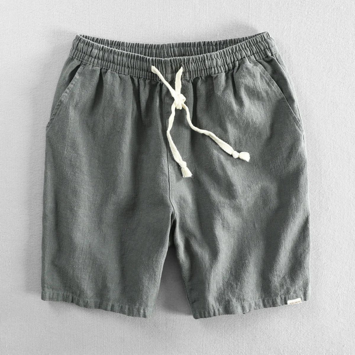 Pantalones cortos de lino