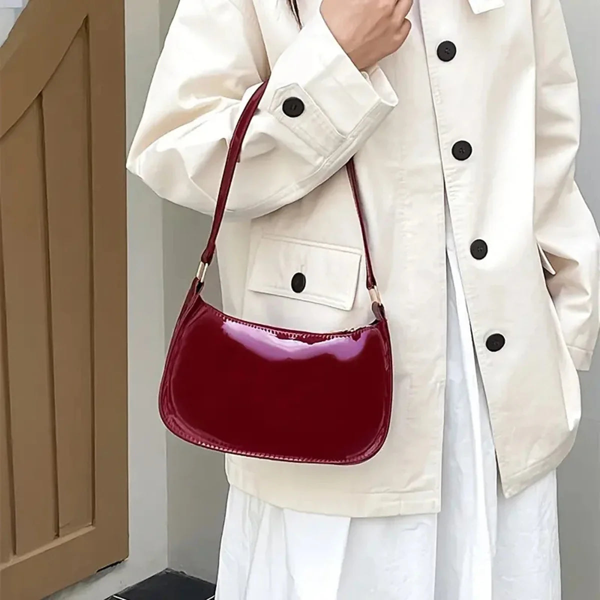 Bolso de charol