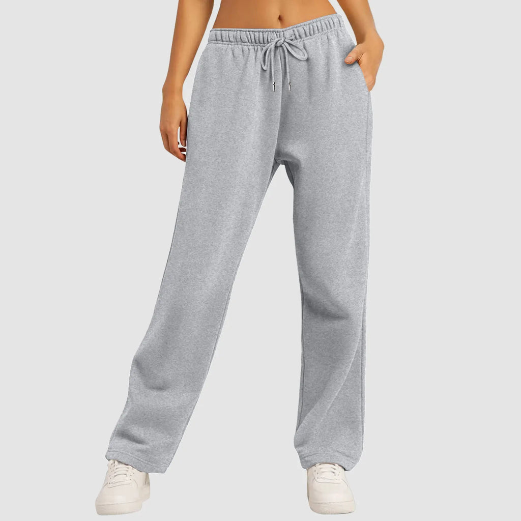 Pantalones jogger de pierna larga y corte casual