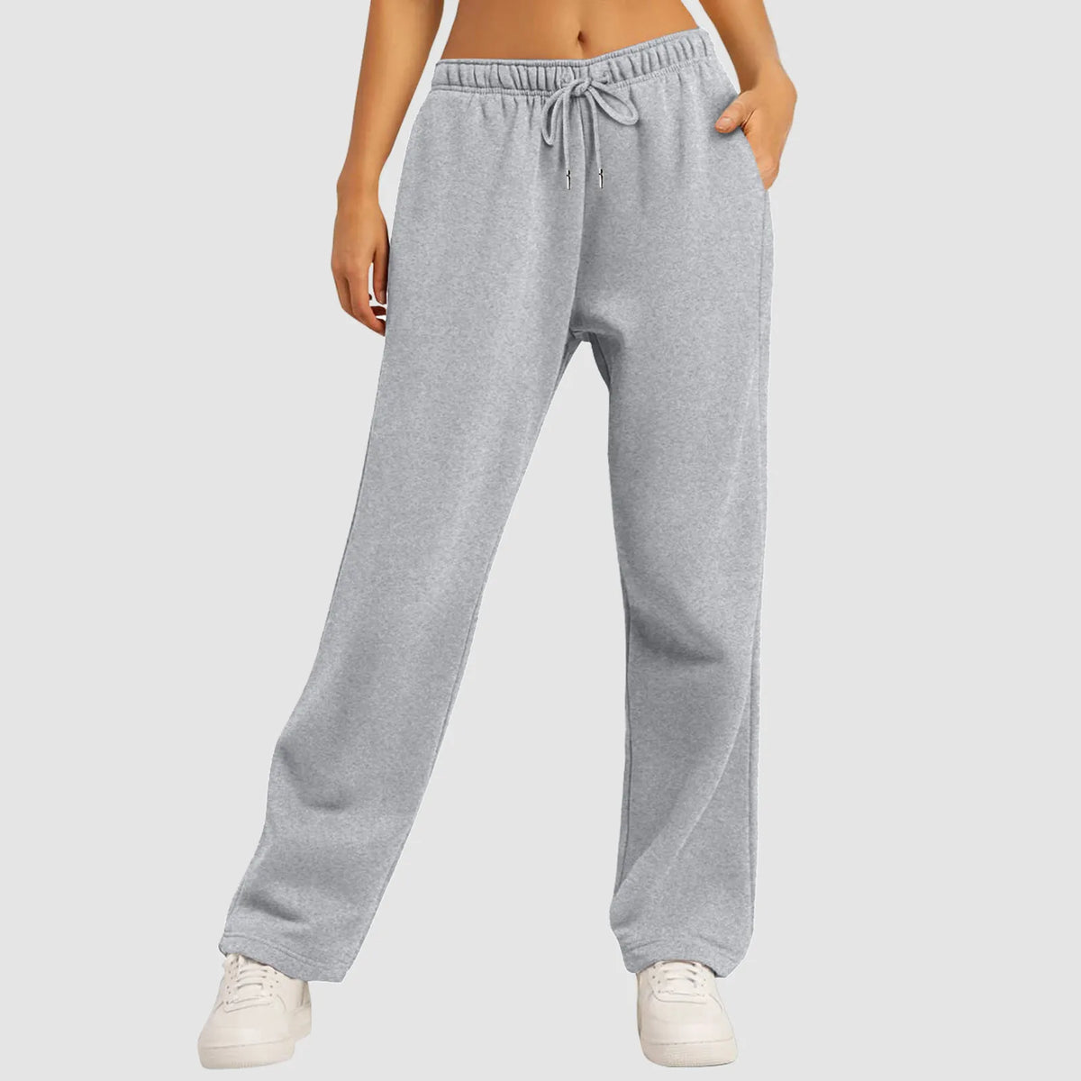 Pantalones jogger de pierna larga y corte casual