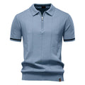 Polo Hudson con cremallera