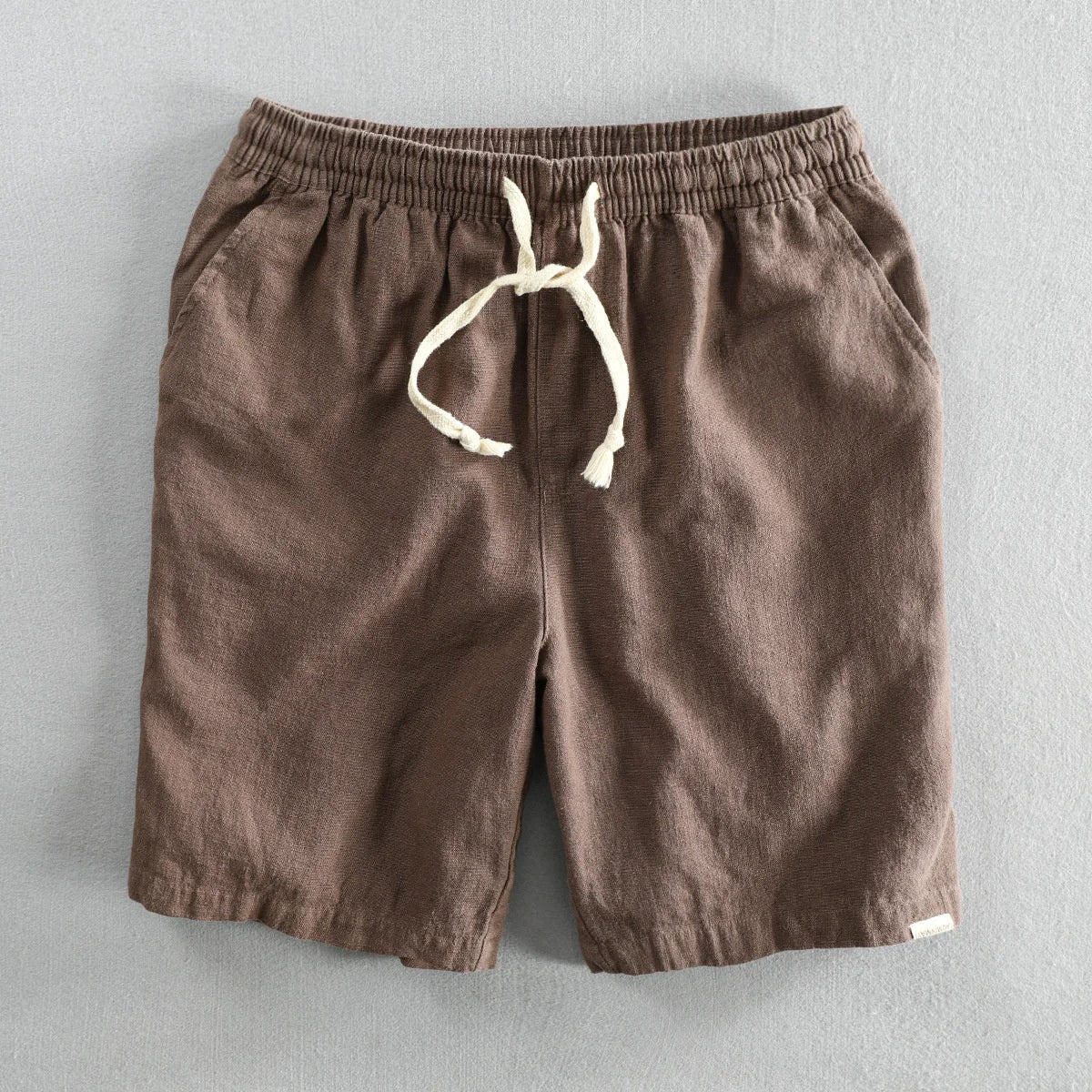 Pantalones cortos de lino