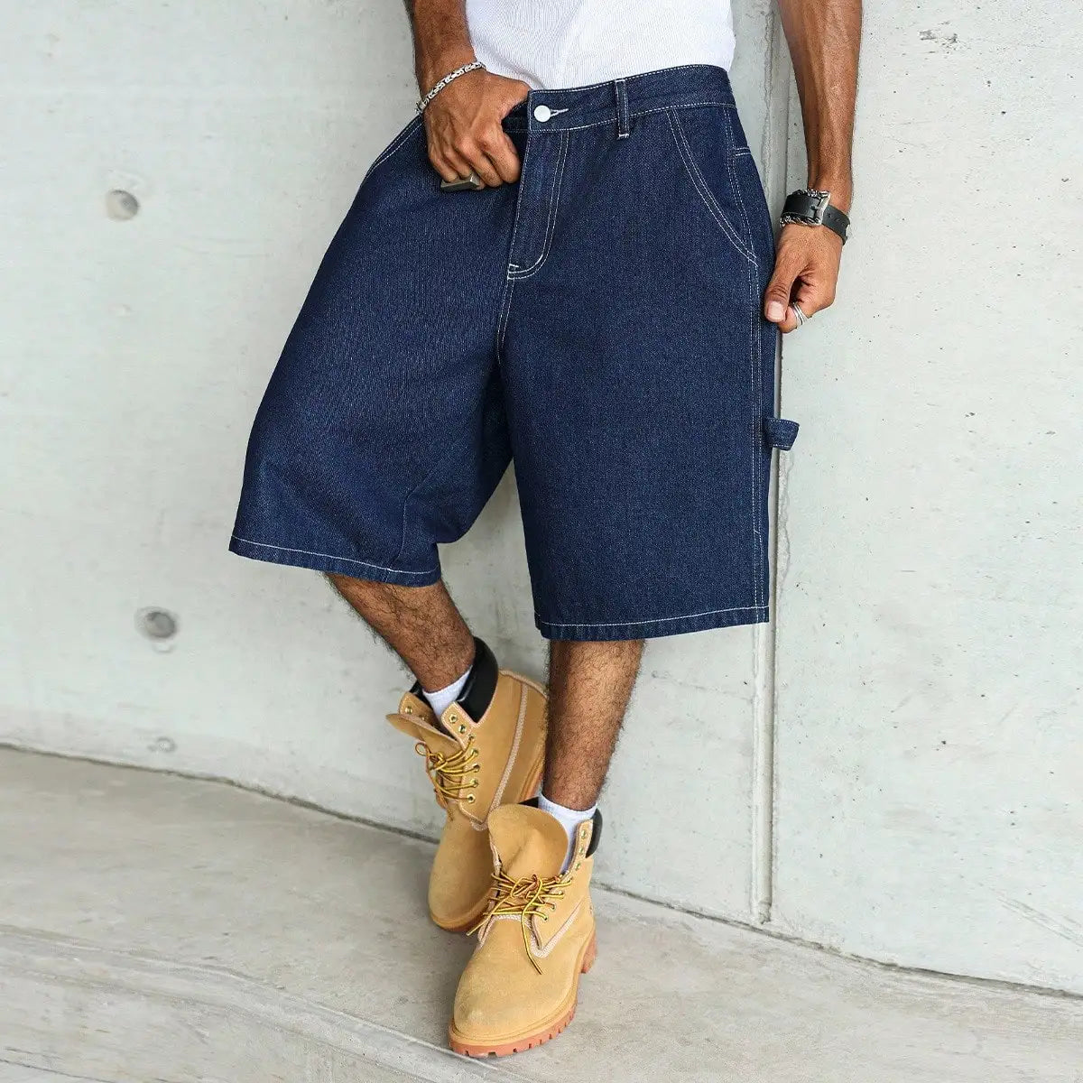Pantalones cortos vaqueros holgados Hudson