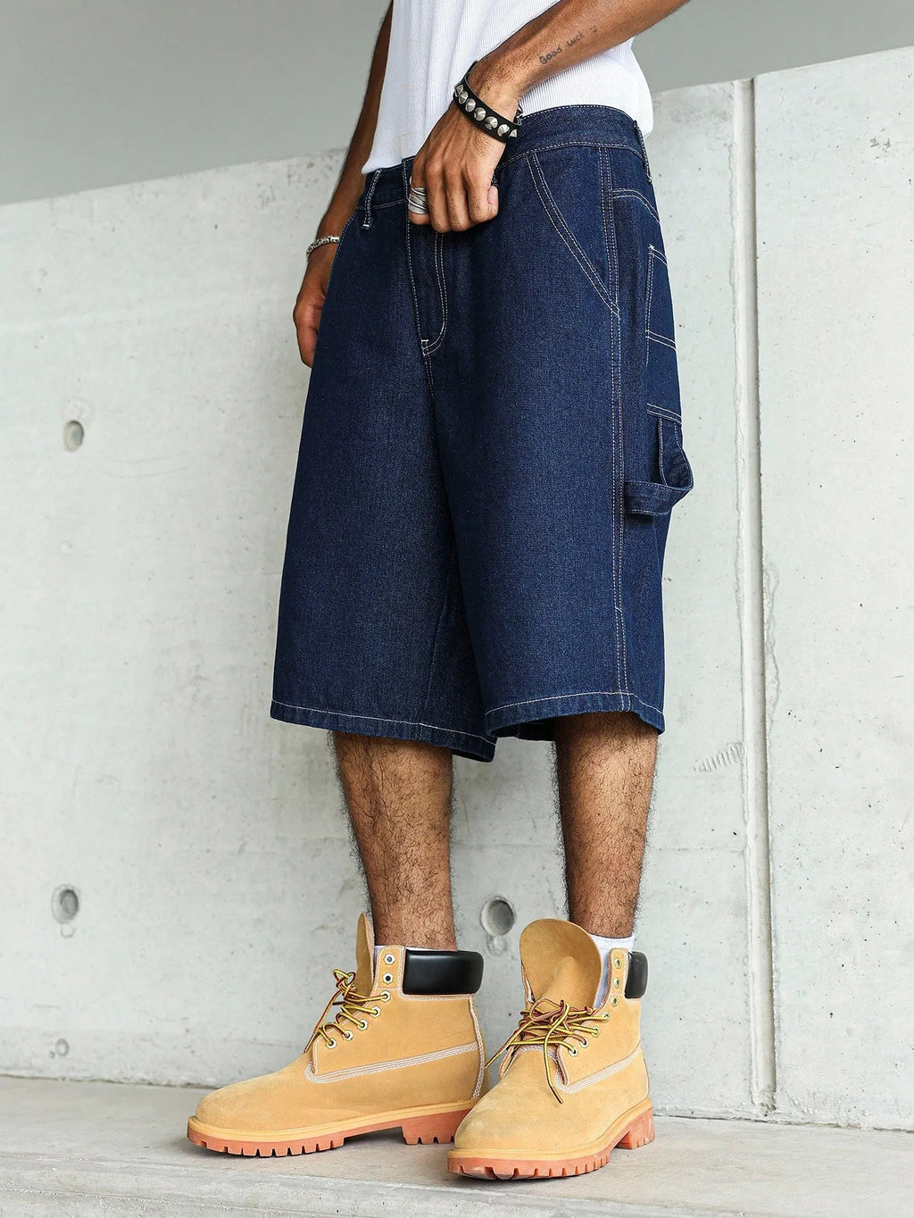 Pantalones cortos vaqueros holgados Hudson