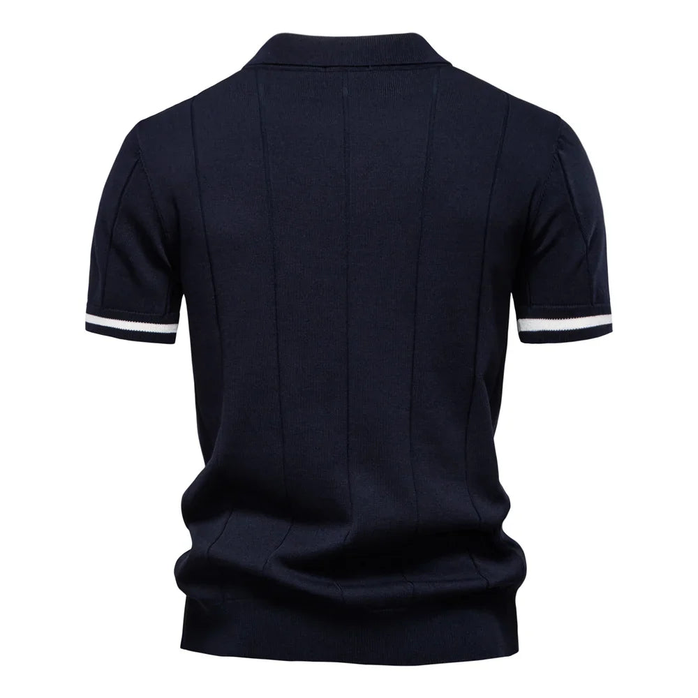 Polo Hudson con cremallera