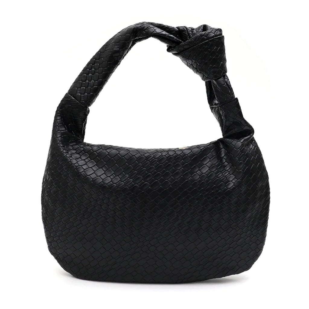 Bolso de cuero vegano trenzado