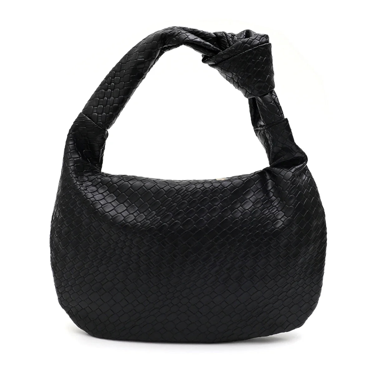 Bolso de cuero vegano trenzado
