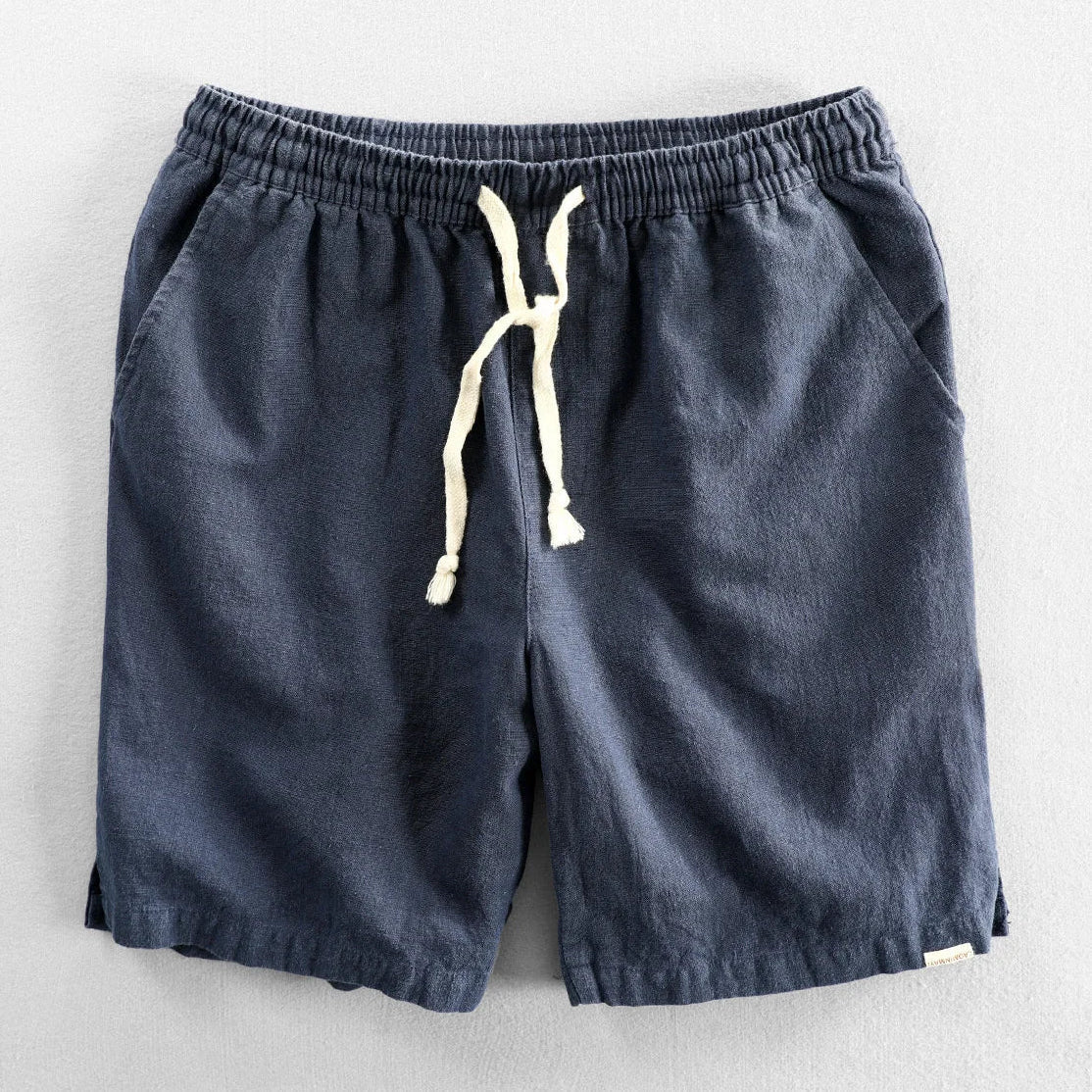 Pantalones cortos de lino