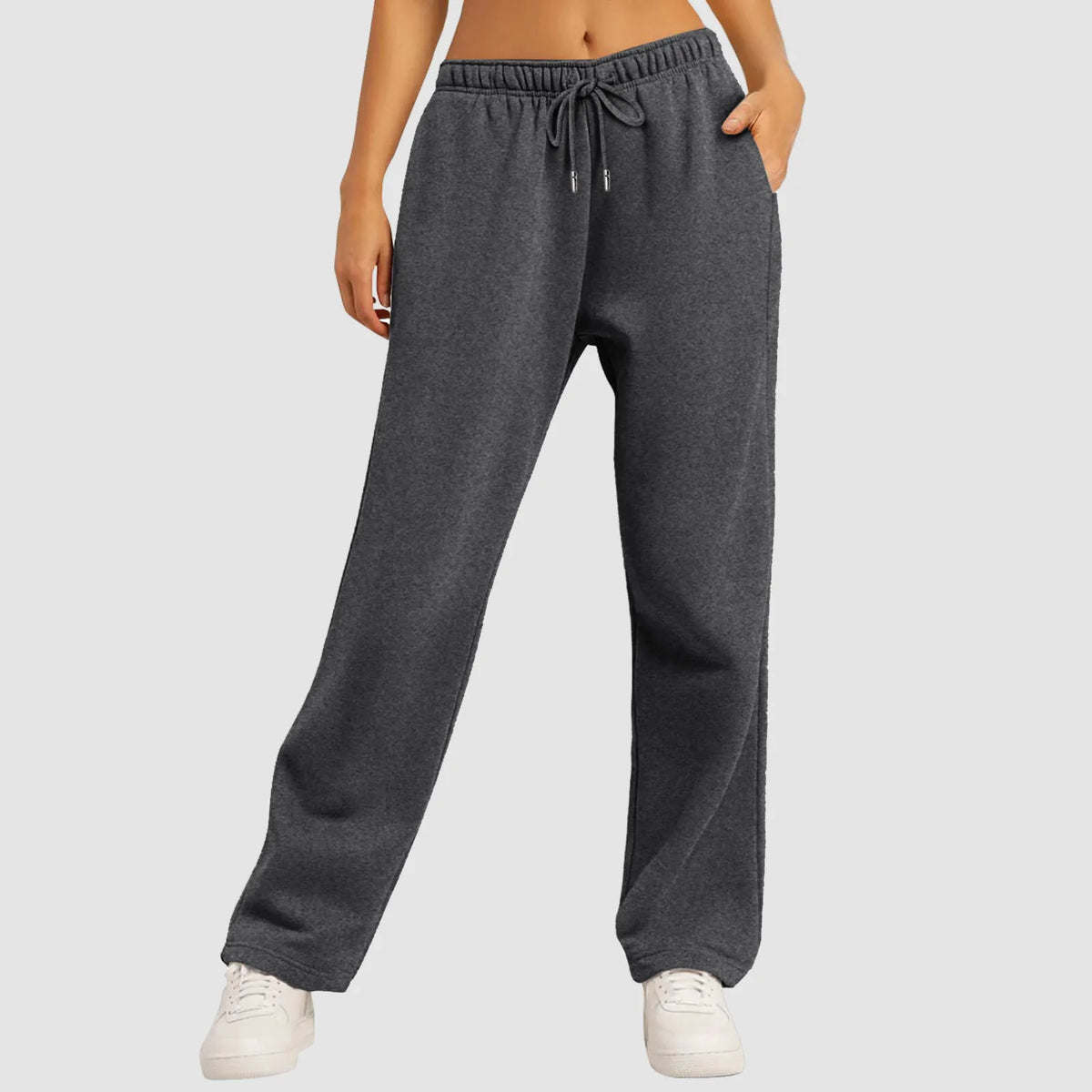 Pantalones jogger de pierna larga y corte casual