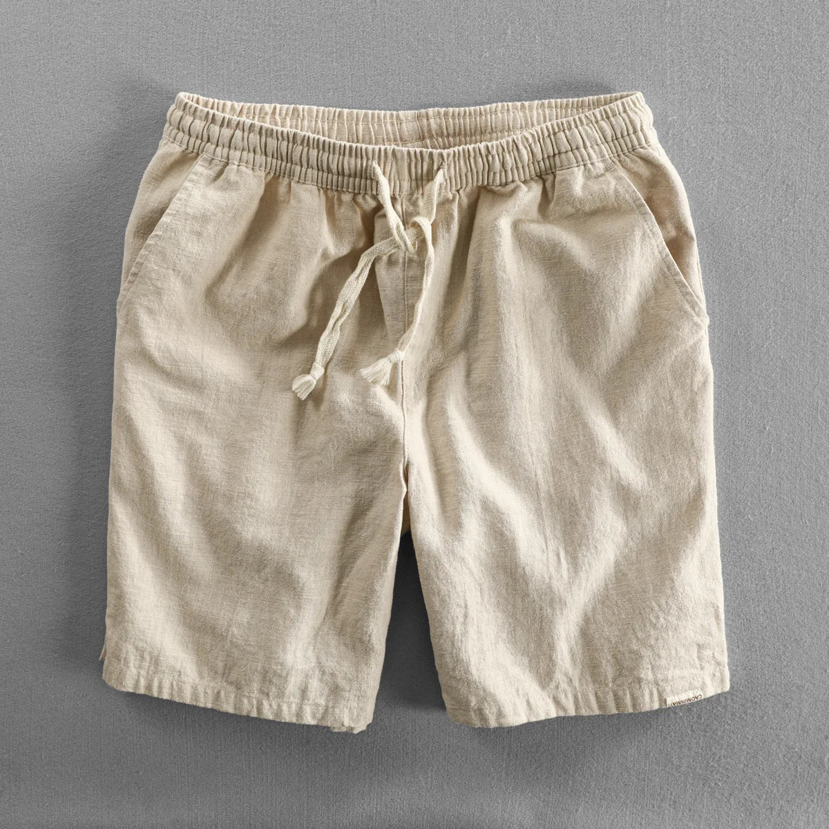 Pantalones cortos de lino