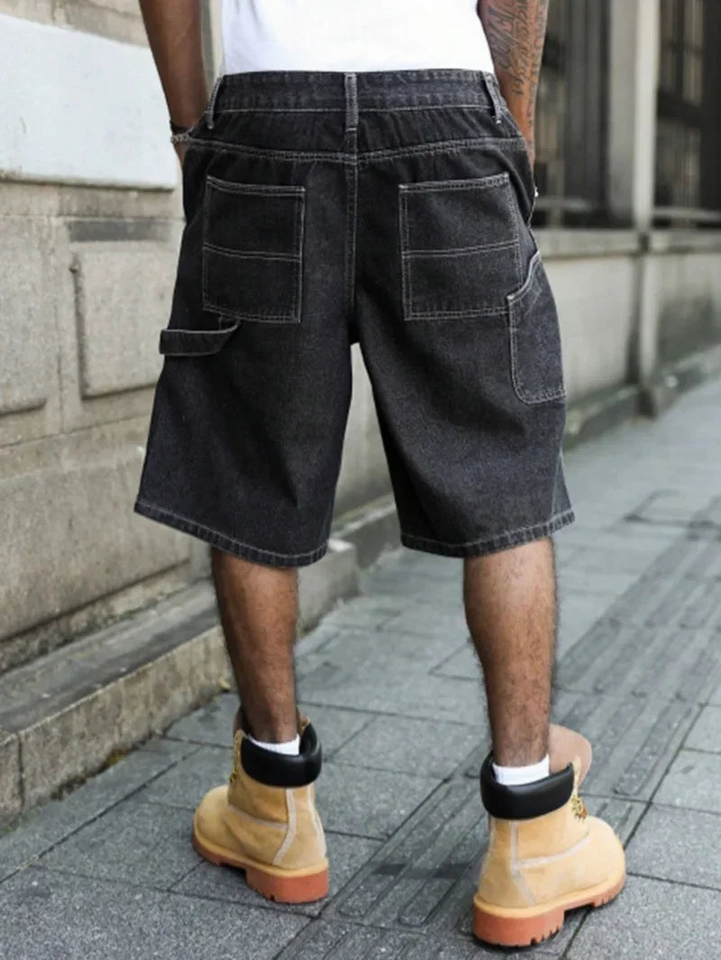 Pantalones cortos vaqueros holgados