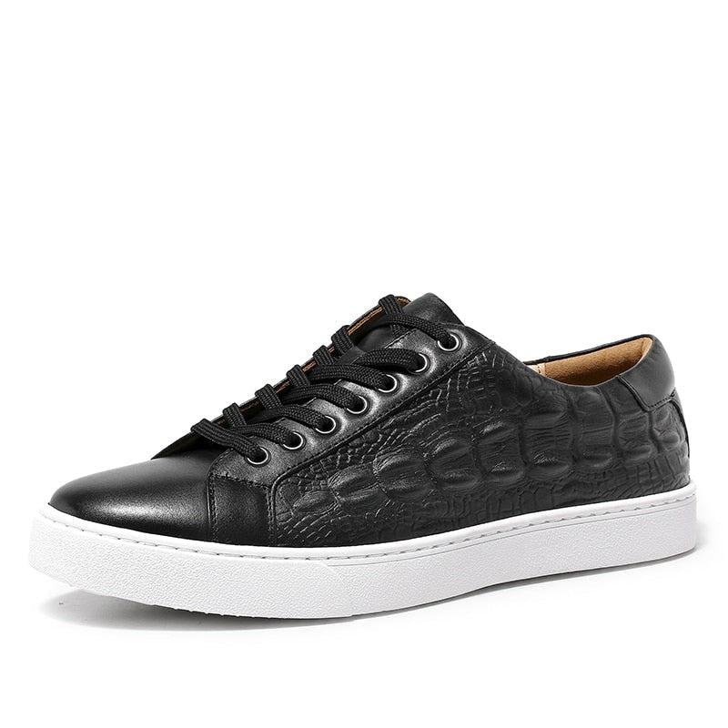 Bravo - Zapatos negros de piel