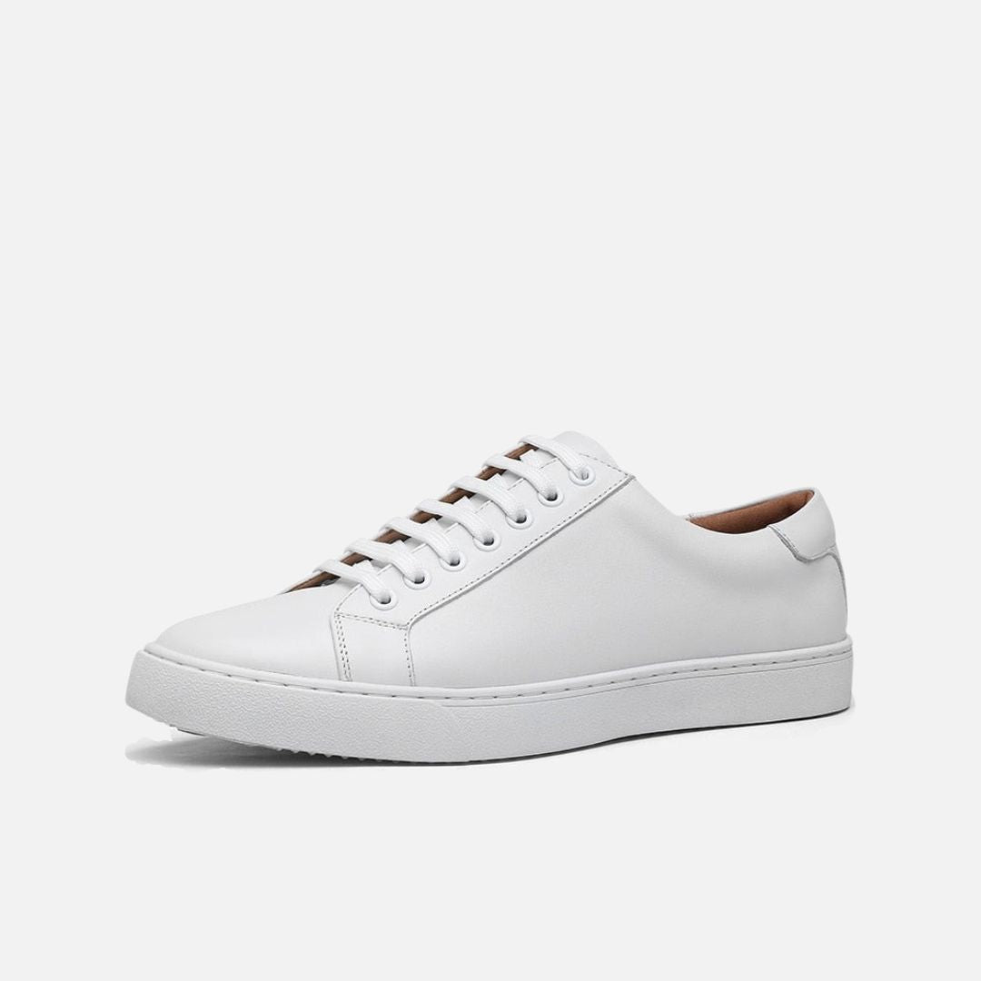Alessandro - Zapatos blancos de piel