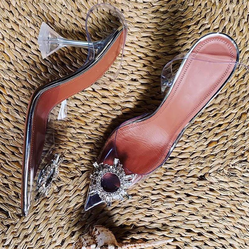 Tacones altos Monica Crystal