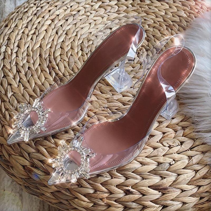 Tacones altos Monica Crystal